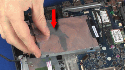 Replacing the hard disk drive assembly