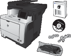 HP LaserJet Pro MFP M521 - Instalación de la impresora (hardware) | Soporte  al cliente de HP®