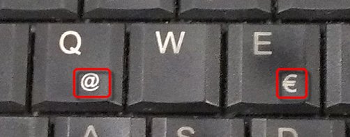 pound symbol on keyboard