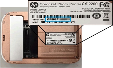 Ordinateurs, imprimantes HP - Recherche du numéro de série | Assistance  clientèle HP®