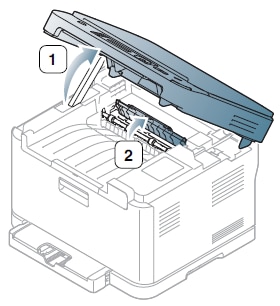 Impresoras láser a color MFP Samsung CLX-3180, CLX-3185 y CLX-3186 -  Eliminación de atascos de papel | Soporte al cliente de HP®