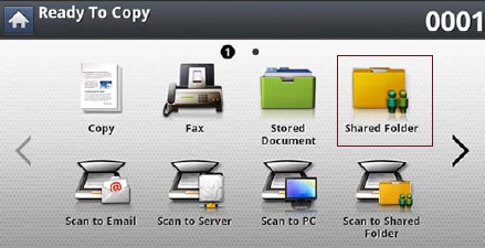 Samsung Laser Printers - Set up a Shared folder | HP® Customer Support