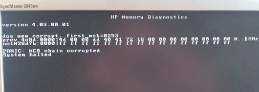 HP Z210 工作站- Vision Diagnostics 失敗，發生MCB 錯誤| HP®顧客支援