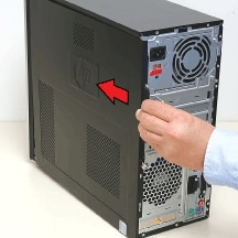 Hp および Compaq デスクトップ Pc ハードディスクドライブの増設または交換 Hp カスタマーサポート