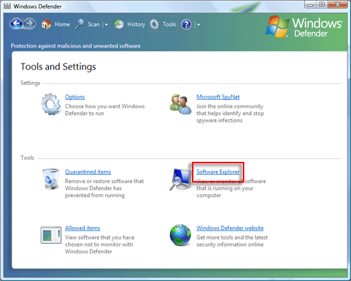 Windows Host Process Rundll32 Vista