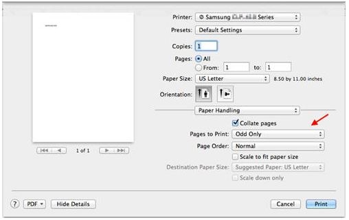 Samsung lézernyomtatók - A duplex vagy kétoldalas nyomtatás használata a  Mac operációs rendszerben | HP® Ügyféltámogatás