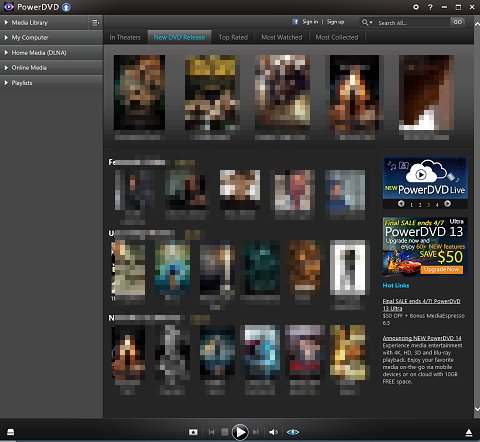 Hp Pc Cyberlink Powerdvd を使用して 動画 音楽 およびムービーを再生する Windows 8 Hp カスタマーサポート