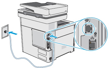 HP Color LaserJet Managed MFP E57540 - Yazıcının kurulması (donanım) | HP®  Müşteri Desteği