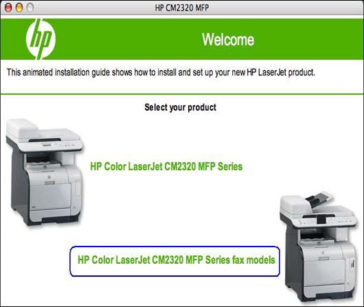 HP Color LaserJet CM2320 多功能事務機系列─ 如何在Macintosh 電腦上設定與安裝| HP®顧客支持
