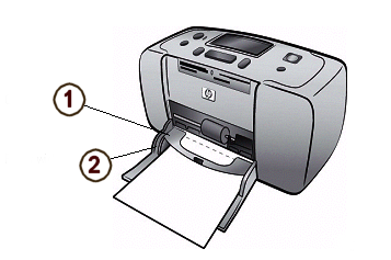HP Photosmart Printers - Loading 4 x 6 inch (10 x 15 cm) Paper | HP®  Customer Support