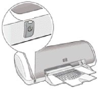 Impresoras HP Deskjet series D1300, D1400 y D1500 - Parpadeo de la luz de  encendido | Soporte al cliente de HP®