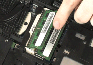 HP EliteBook 8470p Notebook PC - Removing and Replacing the Memory Module |  HP® Customer Support