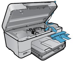 Illustration of removing packing materials