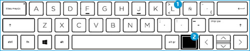 HP notebook-datorer - använda symboler och funktioner på den nya  tangentbordslayouten | HP® kundsupport