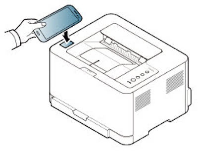 طابعة Samsung M2070FW - كيفية استخدام ميزة الاتصال بالحقل القريب (NFC)  للطباعة من هاتف Galaxy | دعم عملاء ®HP