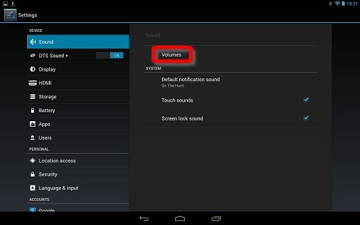 Hp Slatebook 電腦 調整音訊音量和設定 Android 4 3 4 2 Jelly Bean Hp 顧客支持
