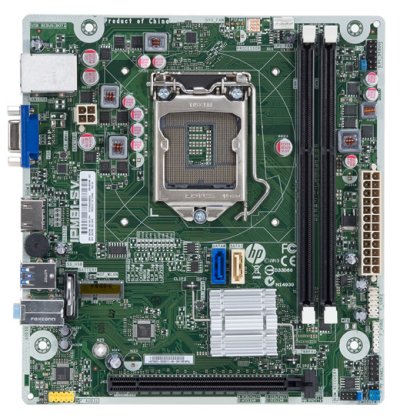 Shave-HSW motherboard top view