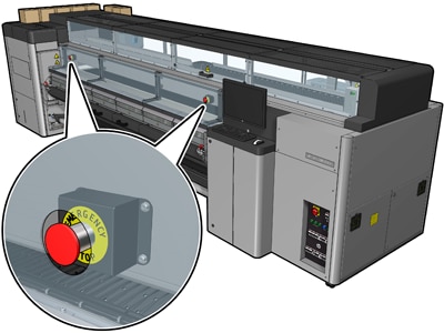 HP Latex 3000 Printer Series - Veiligheidsmaatregelen | HP®  Klantondersteuning