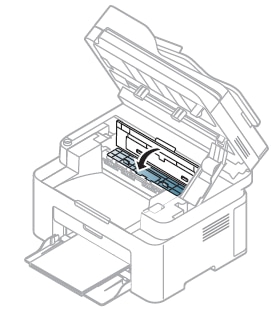 Samsung Xpress SL-M2070-M2079 többfunkciós lézernyomtató - Papírelakadás  megszüntetése | HP® Ügyféltámogatás
