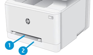 HP Color LaserJet Pro M255 Printers - 'Load Paper' Displays, Printer Does  Not Pick Paper | HP® Customer Support