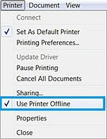 HP LaserJet Pro - حالة الطابعة "غير متصلة" عند الطباعة عبر اتصال USB‏  (Windows) | دعم عملاء ®HP