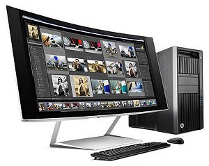 Monitor curvado ultralargo HP Z Z34c 34 polegadas - Visão geral | Suporte  ao cliente HP®