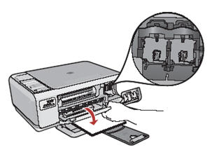 All-in-One-Drucker der Modellreihen HP Photosmart C4340, C4380 und C4390 -  Austauschen der Tintenpatronen | HP® Kundensupport