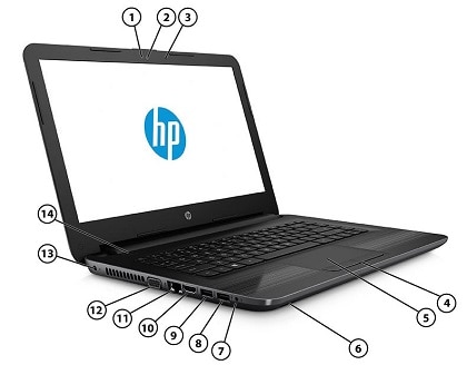 HP 240 G5 Notebook PC - Übersicht | HP® Kundensupport