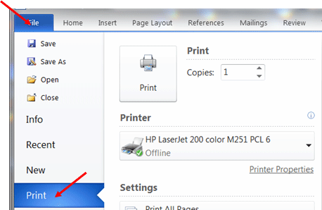printing double sided manually hp