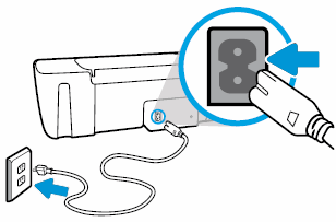 Image: Connect the power cord.