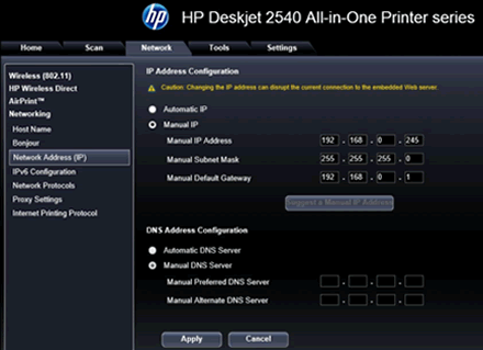 Lionel Green Street Spelen met Acrobatiek HP Deskjet 2540 and 2545 Printers - Wireless Printer Setup (Windows) | HP®  Customer Support
