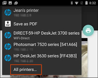 Printer failure when printing from android - HP Support Community - 6859678