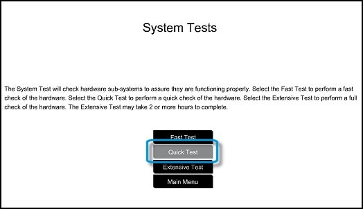 Windows Vista System Test