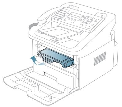 Samsung SF-650, SF-651 Laserdrucker-Multifunktionsgerät - Austauschen der  Tonerkartusche | HP® Kundensupport
