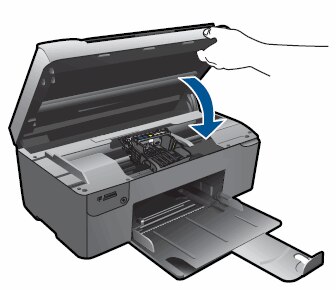 Εμφάνιση του μηνύματος "Εμπλοκή χαρτιού" στη σειρά εκτυπωτών HP Photosmart  All-in-One (B109) | Υποστήριξη Πελατών HP®