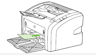 Impressoras HP LaserJet séries 1018, 1020 e 1022 - Imprimir usando  alimentação manual | Suporte ao cliente HP®