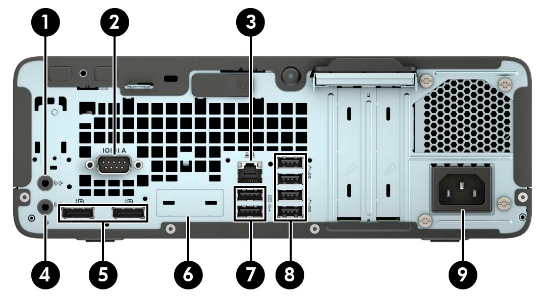 HP ProDesk 600 G5 Small Form Factor PC - Components | HP® Customer Support