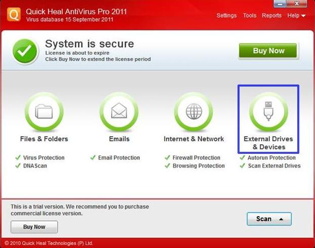 HP Scanjet - Non è possibile installare il software dello scanner quando su  Windows 7, Vista o XP è attivo l'antivirus Quick Heal | Assistenza clienti  HP®