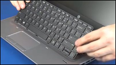 Remove and Replace the Keyboard on HP ProBook 640 and 645 G2 Notebooks | HP®  Customer Support
