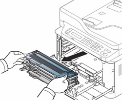 Stampante multifunzione a colori Samsung Xpress SL-C48x - Sostituzione del  contenitore del toner di scarto | Assistenza clienti HP®