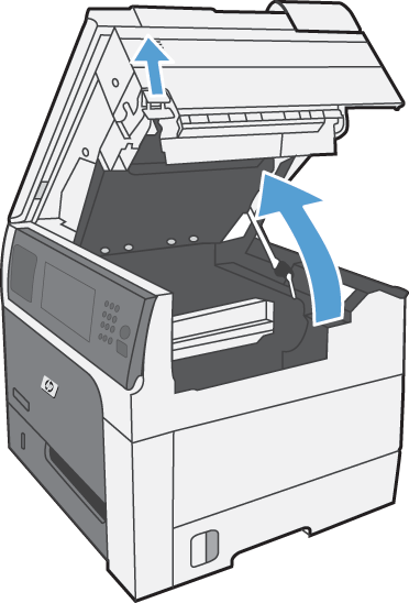 HP LaserJet Enterprise MFP M4555 - Replace the print cartridge | HP®  Customer Support