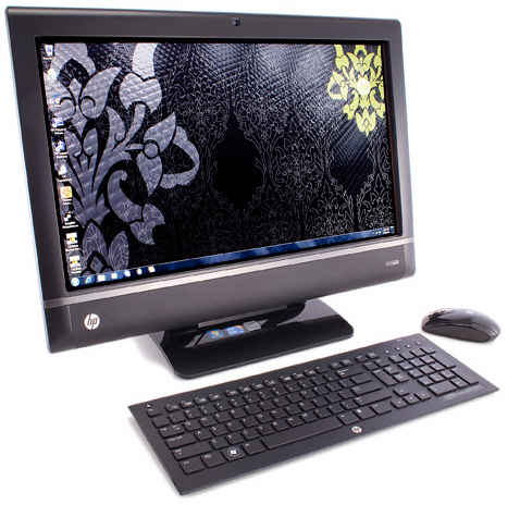 HP Touch 610 デスクトップ PC - ワイヤレス キーボード/マウスの