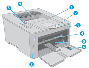 מדפסות HP LaserJet Pro, Ultra - מבטי מדפסת | תמיכת הלקוחות של HP®‎