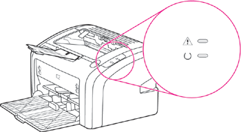 Voyants clignotants sur les imprimantes HP LaserJet séries 1018 et 1020 |  Assistance clientèle HP®
