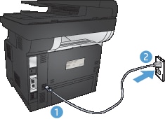 Setting Up the Printer Hardware for HP LaserJet Pro MFP M521 Printers | HP®  Customer Support