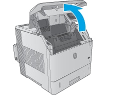 HP LaserJet Enterprise M604, M605, M606 - Replace the toner cartridge | HP®  Customer Support
