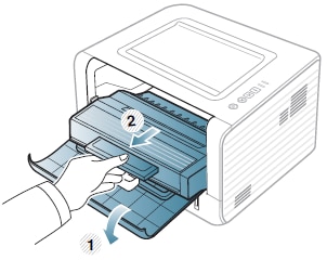 Samsung ML-2950-2956 Laser Printers - Replacing the Toner Cartridge | HP®  Customer Support