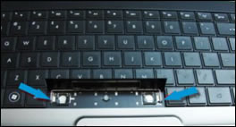 Finding the metal rod under the spacebar