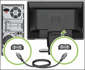 how to connect speakers to a monitor