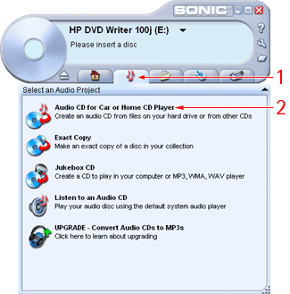sonic recordnow pour windows 7